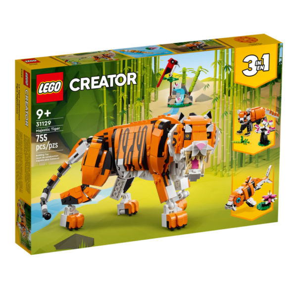 31129 LEGO® Tigre Majestuoso LEGO ROCOBRICKS